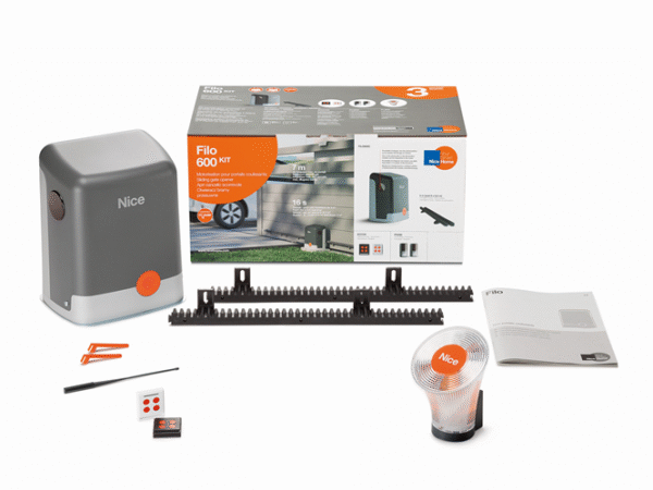 Nice Home FILO600 - 2 piloty, lampa, listwa 4 m
