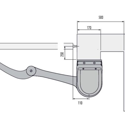 Nice HOPP - 2 piloty, lampa