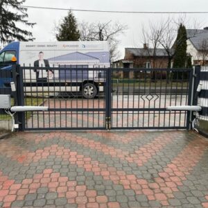 Montaż napędów, siłowników, automatyki do bram skrzydłowych- Pruszków