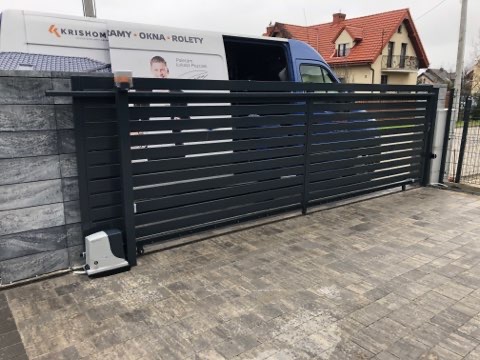 Montaż, serwis, naprawa napędów, siłowników, automatyki do bram przesuwnych- Łomianki